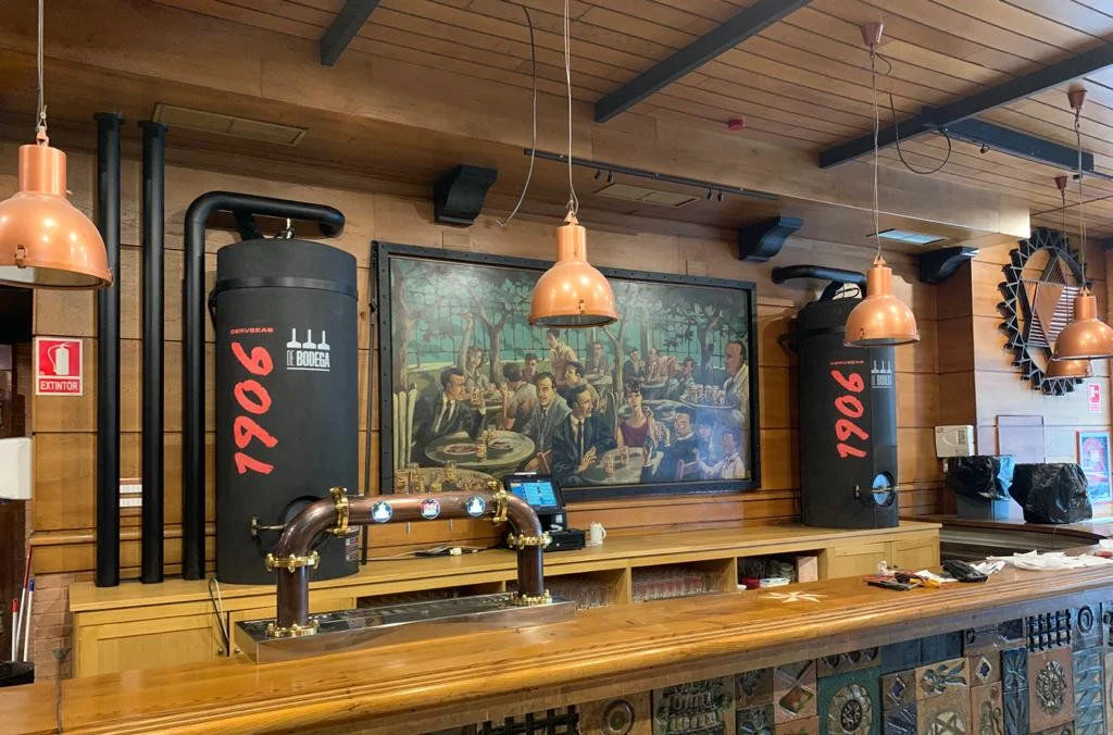 La cervecería barra