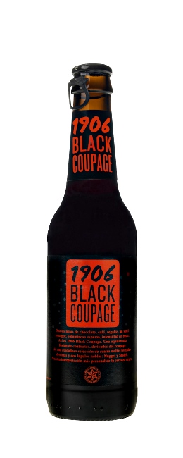 Cerveza negra 1906 Black Coupage Estrella Galicia