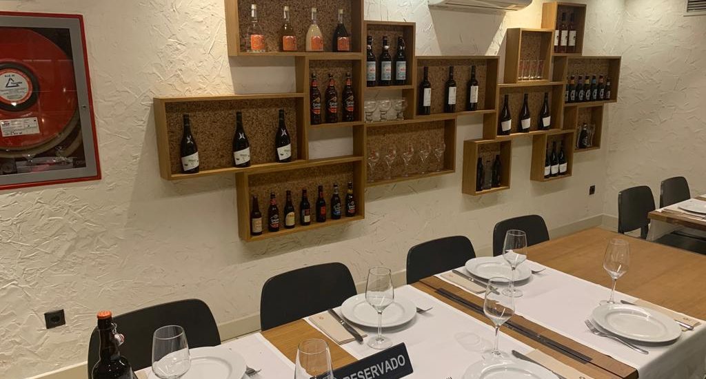 Reservado del Restaurante de la Cervecería de la Estrella de Galicia