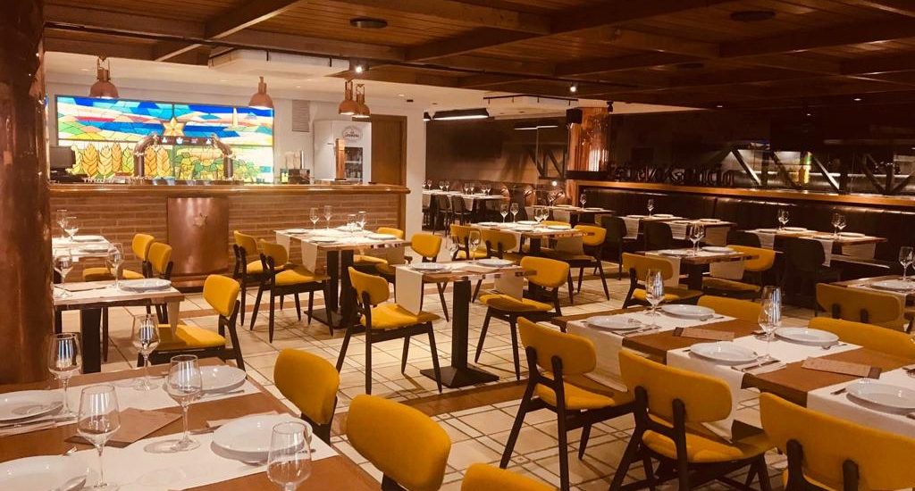 Restaurante de La Cerveceria de La Estrella de Galicia
